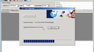 ST Link V2 firmware update by STM32 ST LINK Utility 1 [upl. by Mmada695]
