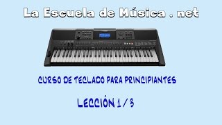 Aprender a tocar piano lección 13  ejercicio 1 Yamaha PSRE453 [upl. by Hertz]