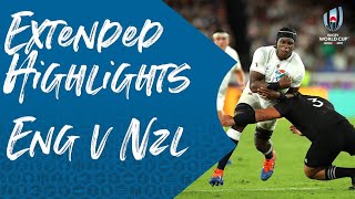 Extended Highlights England 197 New Zealand  Rugby World Cup 2019 [upl. by Yenttirb]