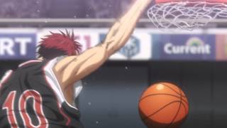 Kagamis Final Dunk against Rakuzan  Kuroko No Basket [upl. by Nirual]