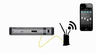 Yamaha MTXMRX Accessory Controller  Wireless DCP [upl. by Annayd]