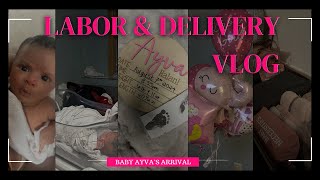 LABOR amp DELIVERY VLOG  Membrane Sweep at 40 weeks  positive birth [upl. by Seafowl]