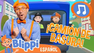 La Canción del Camión de Basura 🎵 Blippi Español  Canciones para niños compilación de 10 minutos [upl. by Olra51]