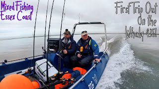 First Trip Out On WHALY 435  Small Boat Fishing Uk ses fishing  Fishing Essex Coast [upl. by Kaz]