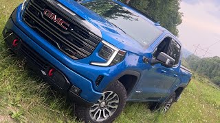 2022 GMC sierra ￼AT4 30 Duramax 10000 mile review ￼ [upl. by Idnyc]