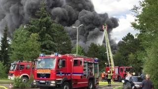 Großbrand in Losheim [upl. by Niwroc]