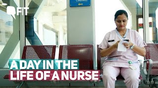 Early Mornings and Late Nights A Day in the Life of a Nurse  Quint Fit [upl. by Corson]