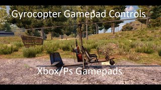 7 Days to Die Gyrocopter Controls for xboxPs Gamepad [upl. by Ardaed]