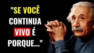 52 Citações BRILHANTES de ALBERT EINSTEIN que vão mudar a sua vida Citações Frases e Pensamentos [upl. by Susi118]