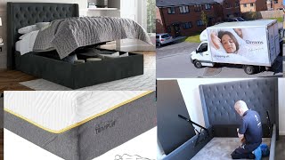 DREAMS TEMPUR MATTRESS AND BED REVIEW  INSTALLATION [upl. by Redman858]