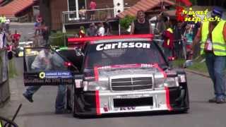 Reto Meisel 2013 im MB 190er Judd V8 RM1  Bergrennen La Roche La Berra Hillclimb Fantastic Sound [upl. by Mcknight]