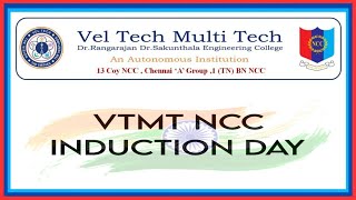 Glimpse of VTMT NCC at INDUCTION DAY 2024  VTMT NCC  ARMY WING [upl. by Burd]