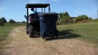 TOTE CADDY Trash Can Transporter by Great Day Inc  Model TC5000  Made in the USA [upl. by Kiefer]