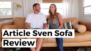 ARTICLE SVEN SOFA REVIEW How Its Held Up After 4 Years  Article Furniture Review [upl. by Merta]