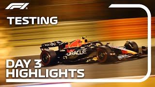 Day 3 Highlights  F1 PreSeason Testing 2023 [upl. by Akimak]