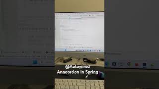 Autowired Annotation in Spring  1 Minute Java Guides javaguides springboot [upl. by Niraj]