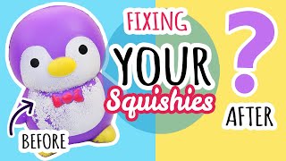 Squishy Makeovers Fixing Your Squishies 20 [upl. by Ahselet]