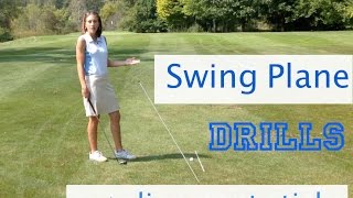 Swing Plane Drills With Alignment Sticks [upl. by Shepard]