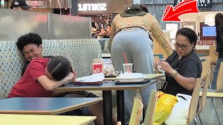 Fat Guy Farts In People Faces While They Eat [upl. by Todd55]