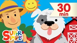 BINGO  More  Top Kids Songs and Nursery Rhymes  Super Simple Songs [upl. by Aneerehs]