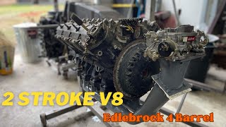 Are we ready to start this 2 stroke V8 engine Its close [upl. by Annoel60]