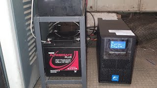 3kva online UPS installationdc 72v battery bank [upl. by Errot399]