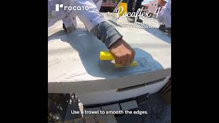 Rocaflex 4 Flexible Cement Coating Cementitious Waterproofing System [upl. by Acirat135]