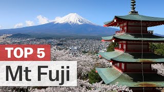 Top 5 Things to do Around Fuji  japanguidecom [upl. by Us]