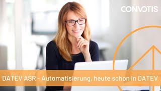 CONVOTIS Webinar  DATEV ASR  Automatisierung heute schon in DATEV [upl. by Milon]