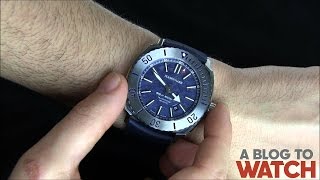 JeanRichard Terrascope Hokusai Japan Watch Review  aBlogtoWatch [upl. by Epotimet]