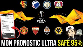 PRONOSTIC FOOTBALL EUROPA LEAGUE INTER vs LEVERKUSEN  MAN UTD vs COPENHAGUE [upl. by Egwin843]