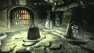 SKYRIM Puzzle Guide  Saarthal Ruins amp the Second Set of Symbol PillarsMouths [upl. by Ainnos]