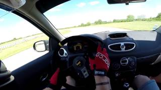 Clio 3 rs rc racing Open chambley 210517 session 9 [upl. by Gnouh]