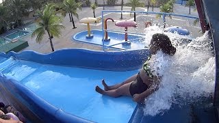 Weird KiOnda Water Slide at Veneza Water Park [upl. by Aufa]