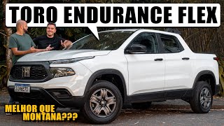 FIAT TORO ENDURANCE a versão de entrada para incomodar a MONTANA e até a STRADA [upl. by Hajidahk]