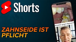 Zahnseide ein MUSS  seht selbst shorts [upl. by Eiramyma]