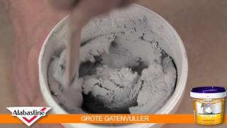 How to  Grote Gatenvuller  Alabastine [upl. by Sisxela]