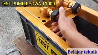 belajarteknik testpump kyowa t1000 [upl. by Georgena131]