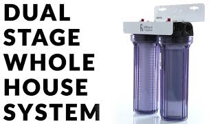 iFilters  Whole House Water Filtration System Dual Stage  LWHD [upl. by Riesman]