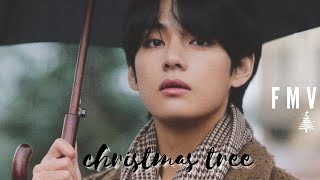 Kim Taehyung  Christmas Tree FMV  Our beloved summer OST [upl. by Kassab]