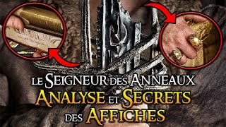 Analyse amp Secrets des affiches  SEIGNEUR DES ANNEAUX  LES ANNEAUX DE POUVOIR [upl. by Gillie]