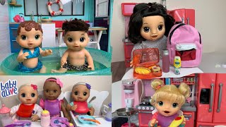 Baby Alive Morning Routine Compilation [upl. by Norrabal413]