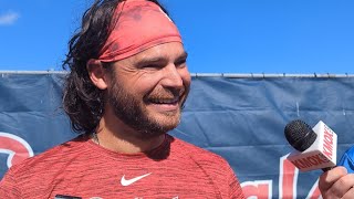 Newest Cardinal Brandon Crawford Talks About Joining The Team Mentoring Masyn Winn [upl. by Athelstan]