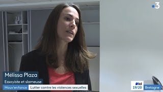 La footballeuse internationale et essayiste Mélissa Plaza slame contre les violences sexuelles [upl. by Riancho]