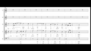 Monteverdi Cruda Amarilli Madrigal a cinco voces Partitura Interpretación [upl. by Tivad]