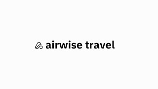 Airwise Travel  System Demo [upl. by Eilla]