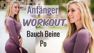 Workout für Anfänger Zuhause zum Abnehmen I Fit in 20 min I OHNE Springen amp knieschonend [upl. by Dlaner]