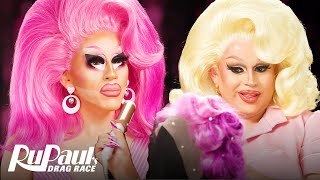 The Pit Stop S16 🏁 Trixie Mattel amp Jaymes Mansfield Recap Remix  RuPaul’s Drag Race S16 [upl. by Ahsilak]