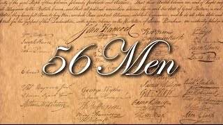 56 Men  Signers of the Declaration of Independence [upl. by Northrop]