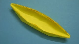 How to Make a Paper Boat or Sampan [upl. by Ynohtn475]